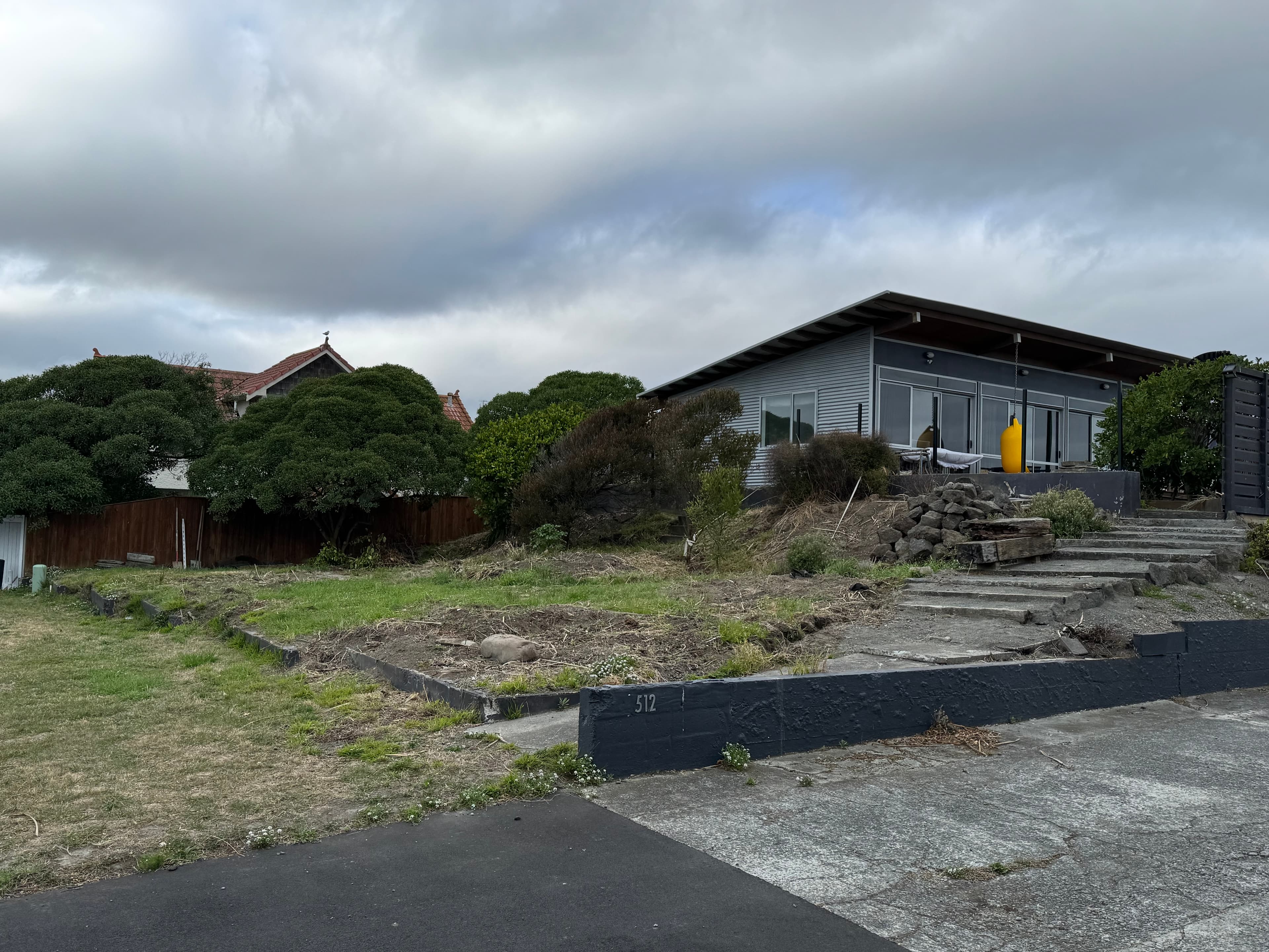 Site scrapes / Yard clearing before